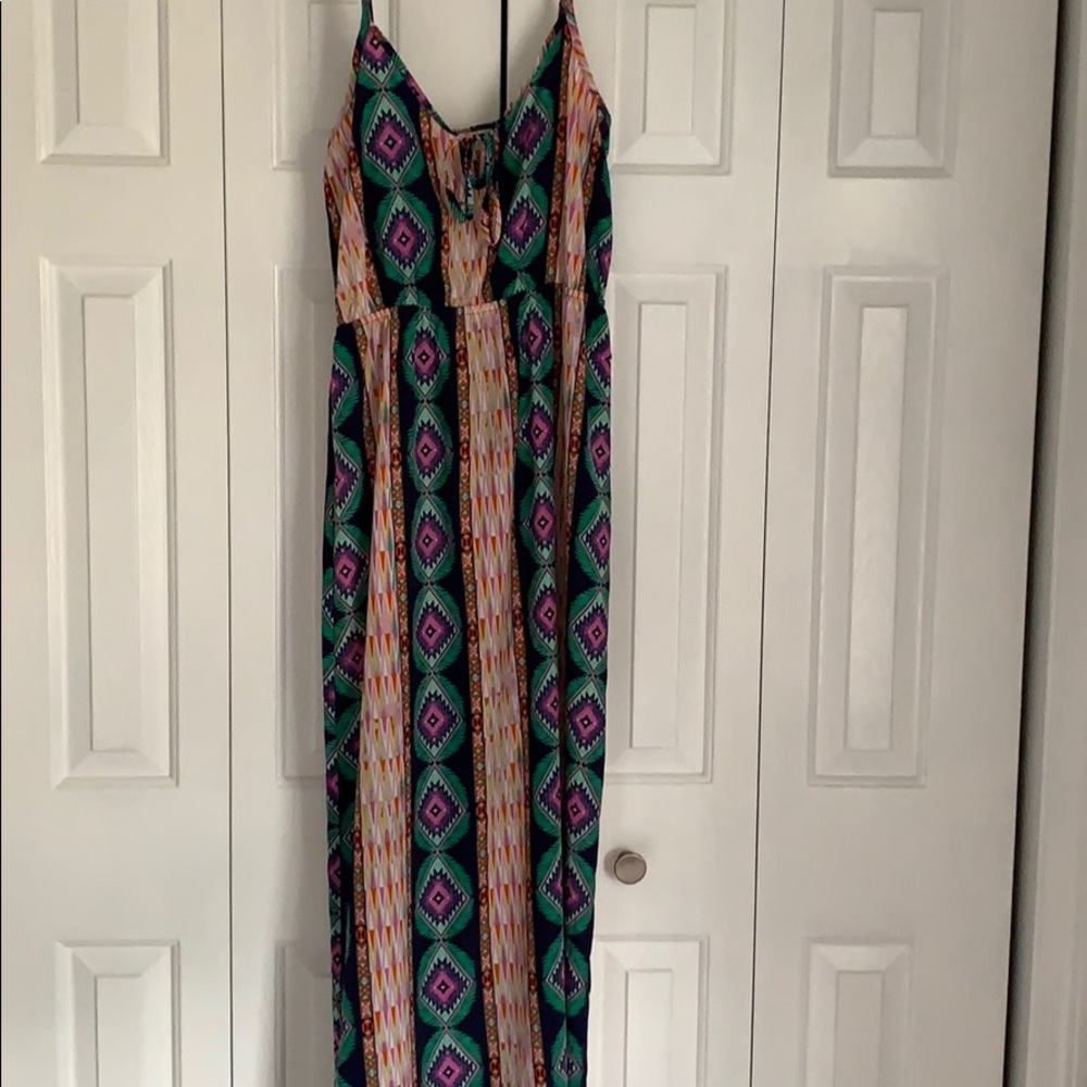 Spaghetti strap maxi dress